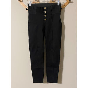 ZARA Pull-on Black Pants - Size Small